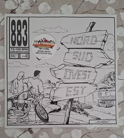 LP Vinile : 883 - Nord sud ovest est 1993