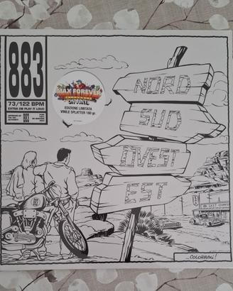 LP Vinile : 883 - Nord sud ovest est 1993