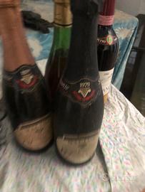 Lotto vini d’annata per collezione