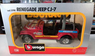 RENEGADE JEEP C J - 7 Burago 1/24 Box