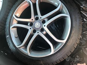 Cerchi in lega Mercedes classe E gomme Michelin
