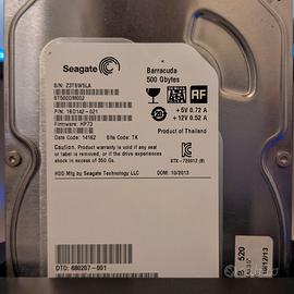Hard Disk Seagate 0,5Tb