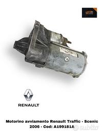 MOTORINO D' AVVIAMENTO RENAULT Grand Scenic 1° Se