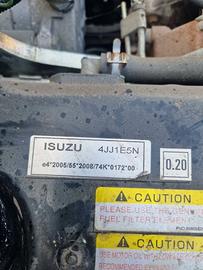 Motore Isuzu 4 JJ 1 euro 4 e vari ricambi
