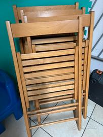 Sedie in legno