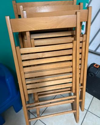 Sedie in legno