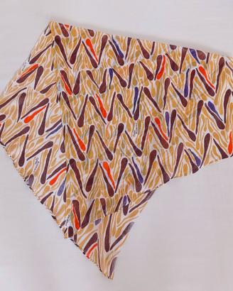Foulard cotone Missoni "For Africa 87" originale