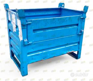 Cassoni in lamiera mm 800x500x690mm usati