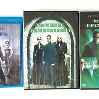 Blu-ray e DVD Matrix trilogia