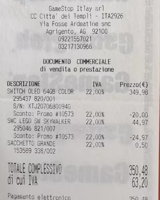 Nintendo Switch OLED + 9 Giochi. Anche blocco