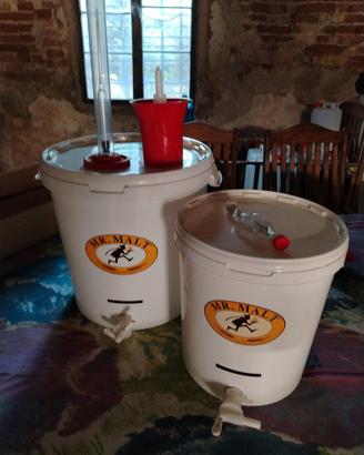 set per fermentazione birra