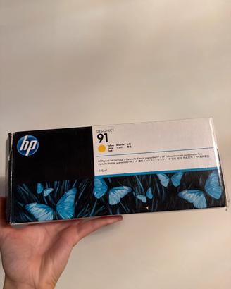 Cartuccia Originale HP DesignJet 91 - Giallo