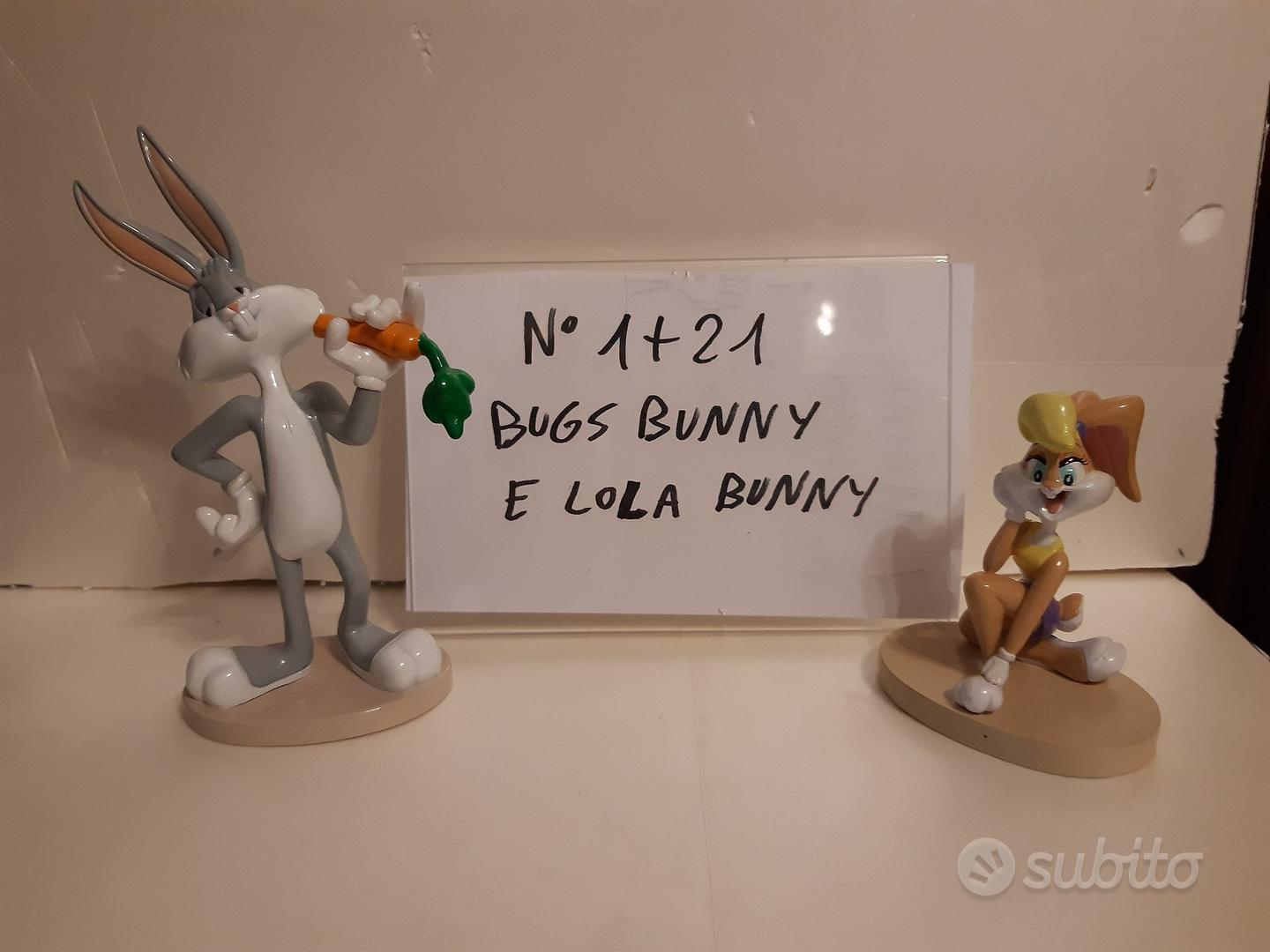 Looney tunes 3d bugs e lola bunny - Collezionismo In vendita a Brescia