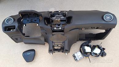 kit airbag Ford Fiesta mk7 2014 Nero
