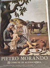 POSTER ORIGINALE DELLA MOSTRA DI PIETRO MORANDO