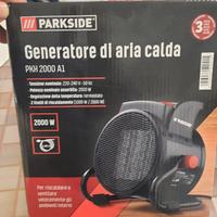 generatore aria calda parkside 