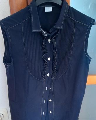 Camicia donna blu