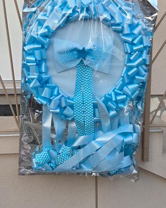 Fiocco Nascita Bimbo MAXI (60x120cm)