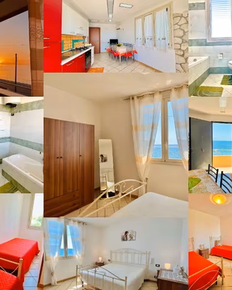 Casa vacanza fronte mare 10 mt.Lung.re 181.2 Avola
