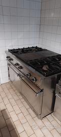 cucina professionale a gas