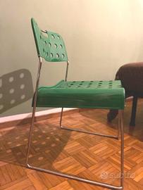 set di 4 sedie originali modello Omstak anni 70