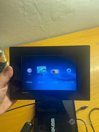 Lettore dvd portatile e cornice digitale Philips