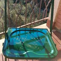 Sedie (n.4) in ferro da esterno