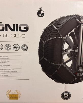 Catene Konig Easy-Fit CU-9 095, nuove!