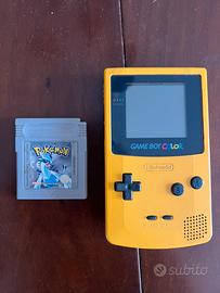 Game boy color + pokemon argento