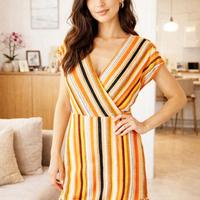 Vestito multicolore donna Mango