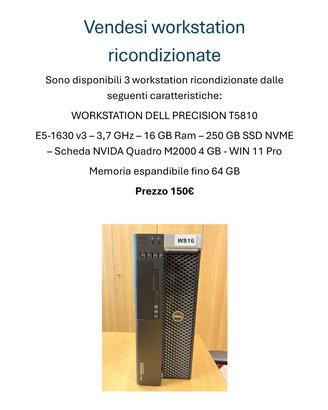 workstation ricondizionate