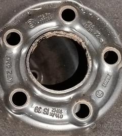 cerchi in ferro KFZ / Alcar 9247 5 fori gomme neve