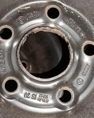 cerchi in ferro KFZ / Alcar 9247 5 fori gomme neve
