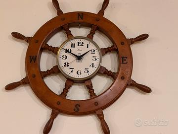 Orologio da parete Timone nautico