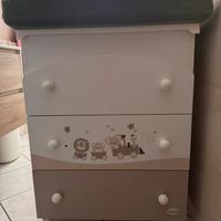 Fasciatoio cassettiera foppapedretti