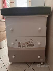 Fasciatoio cassettiera foppapedretti