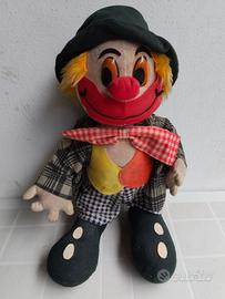 SBIRULINO Fabianplastica Pupazzo Peluche Vintage