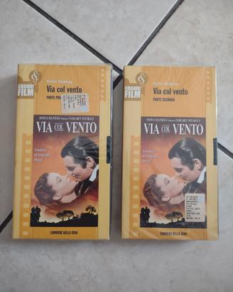 Videocassette "Via Col Vento"