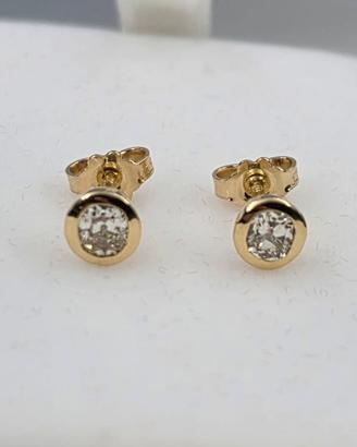 ORECCHINI ORO DIAMANTI 0,60 CARATI