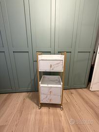 Carrello da salone parrucchiere o da bagni