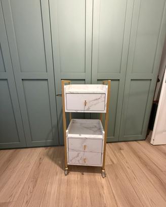 Carrello da salone parrucchiere o da bagni