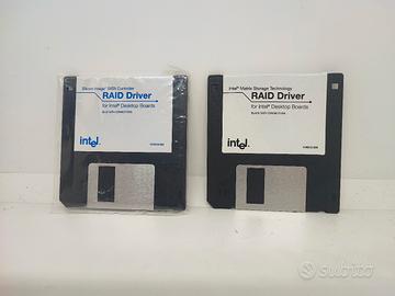 2x Driver RAID Intel Floppy Disk
