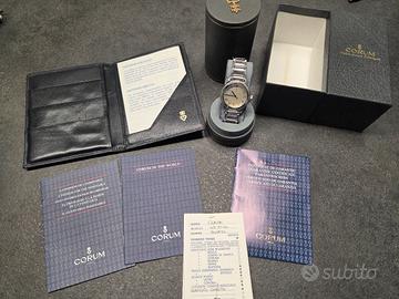 Corum Temps scatola e garanzia originale