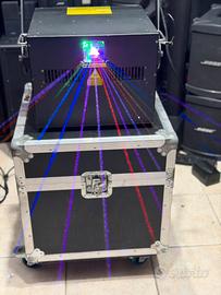 Laser RO  rgb dmx/ ilda 15W reali alta potenza