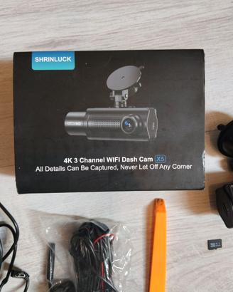 Dashcam auto telecamera auto 4k