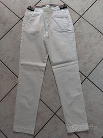 Pantaloni donna estivi taglia S bianchi
