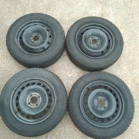 4 Gomme invernali con cerchio Kelly 185 / 65 r 