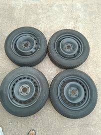 4 Gomme invernali con cerchio Kelly 185 / 65 r 