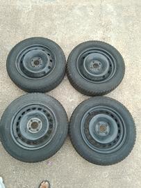 4 Gomme invernali con cerchio Kelly 185 / 65 r 