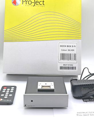 Pro-Ject Dock Box S Fi  docking per iPod e iPhone